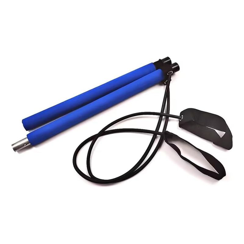 GENERICO - Kit Ejercicio Barras Pilates Yoga Banda Resistencia Crossfit