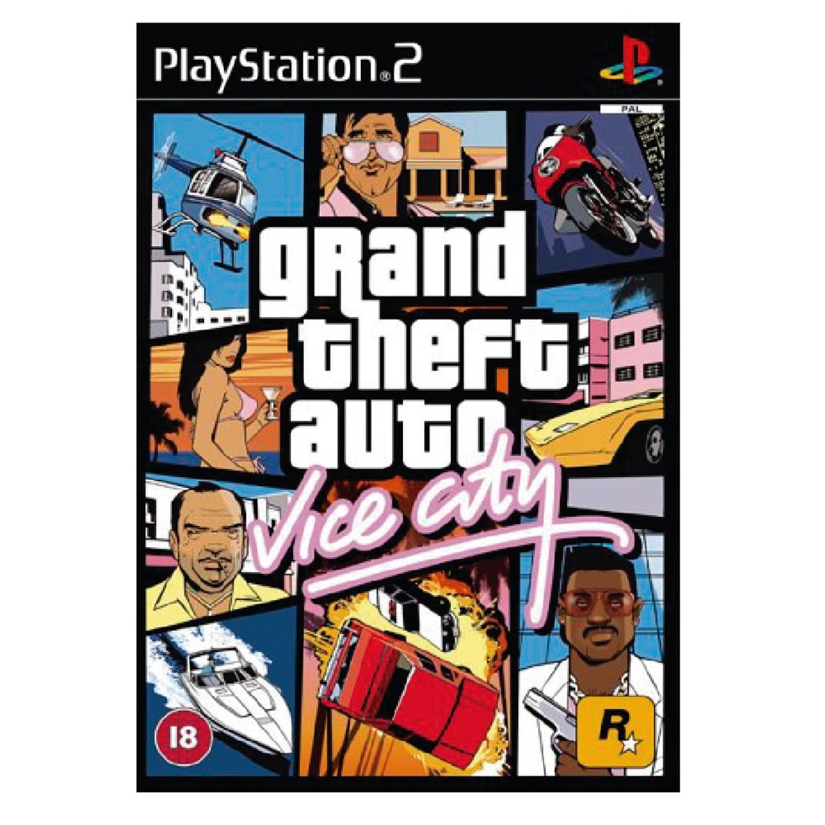 ROCKSTAR GAMES - Grand theft auto vice city - playstation 2