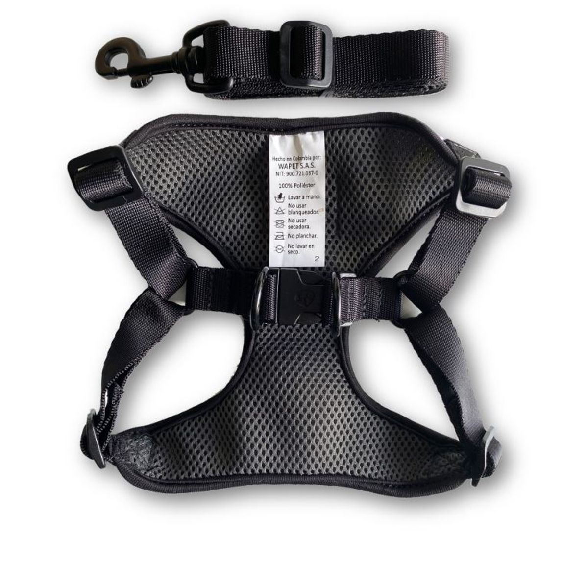 WAWAW - Pechera para perro  talla S lila bananas Wawaw