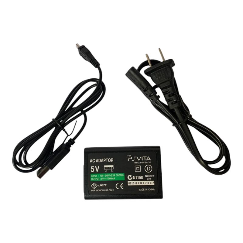 GENERICO - Cargador Adaptador De Corriente Para Ps Vita 2000
