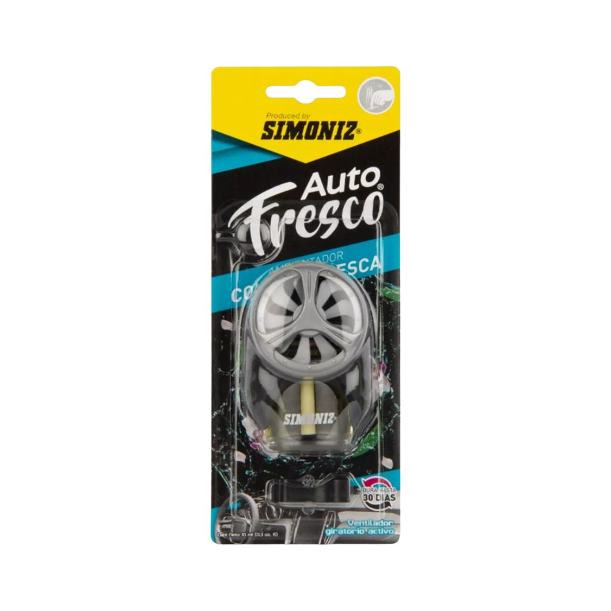 SIMONIZ - Ambientador Shick Air Tech Auto Fresco - Colonia Fresca 10ML