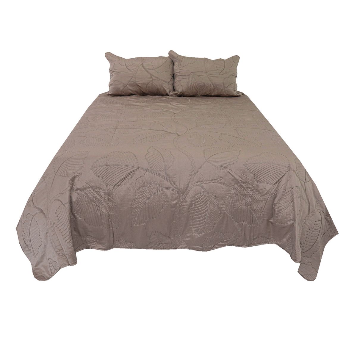 HOMETEX - TENDIDO GEORGIA  FULLQUEEN CAFÉ