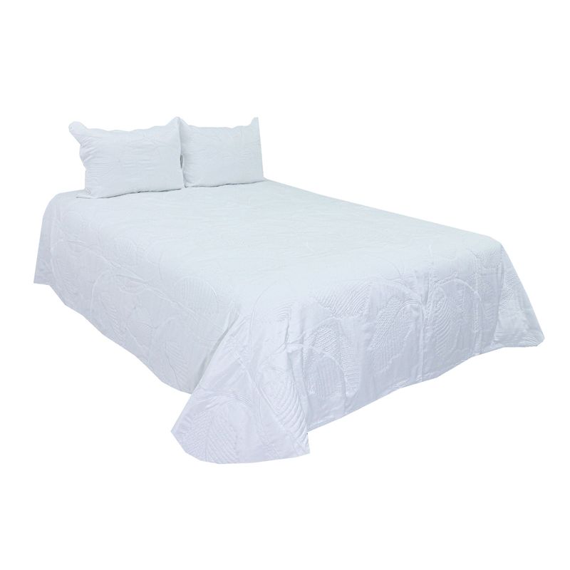 HOMETEX - TENDIDO GEORGIA  FULLQUEEN BLANCO