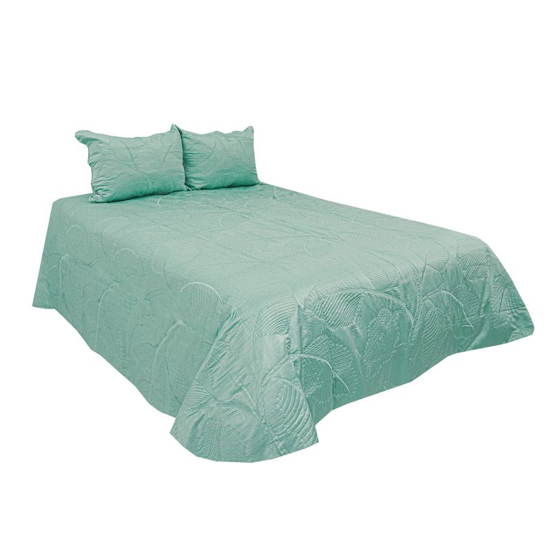 HOMETEX - TENDIDO GEORGIA  FULLQUEEN VERDE