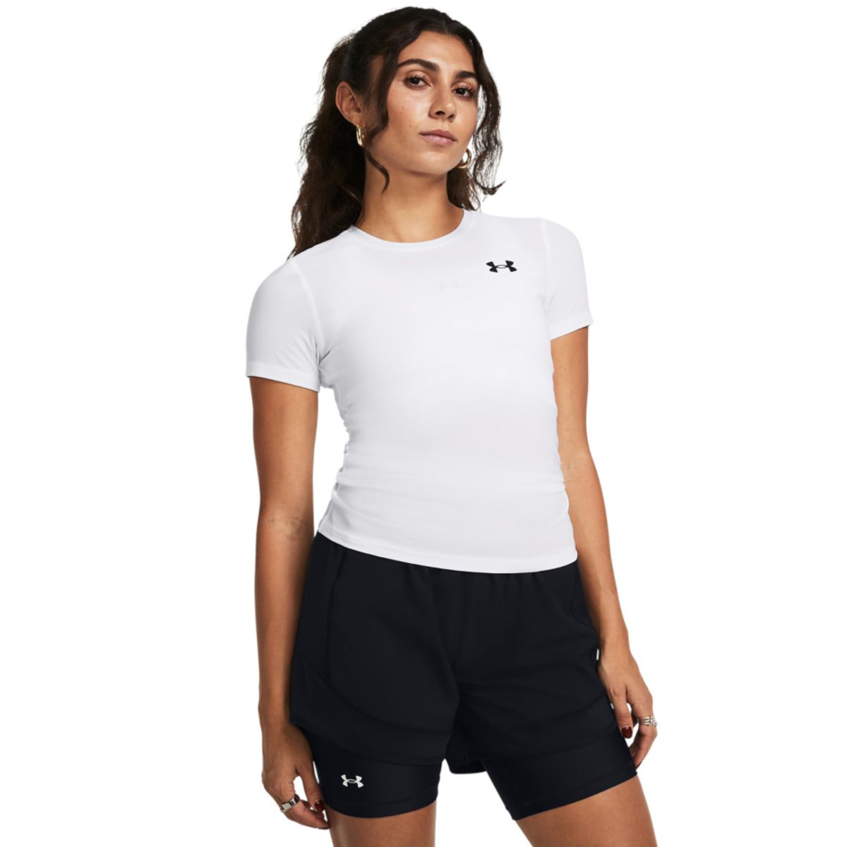 UNDER ARMOUR - Camiseta Compresión UA HG OG Compression SS Mujer 1387562-100-022 UNDER ARMOUR.