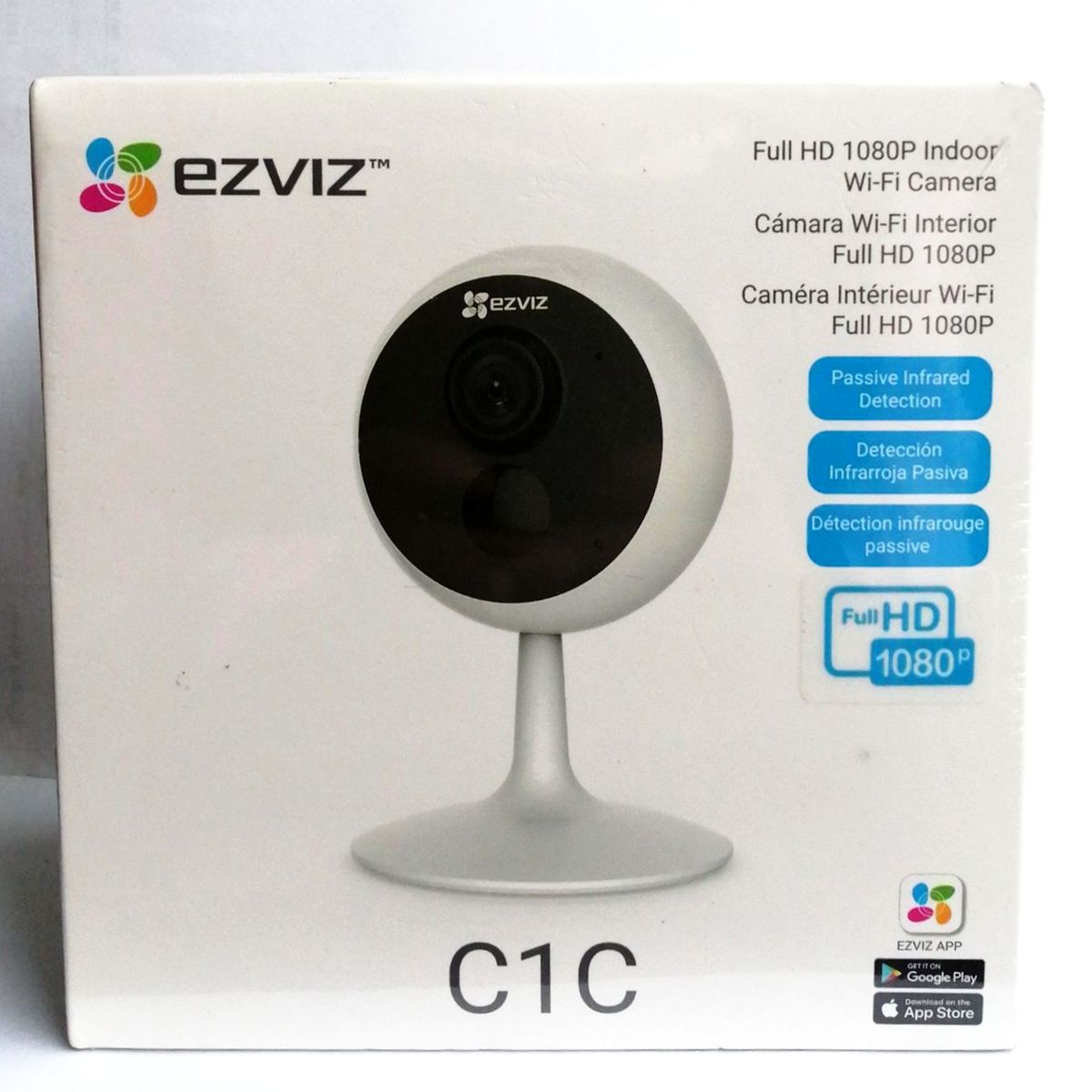 EZVIZ - Cámara 2Mp Wifi 12ir Bidireccional Lente 28mm 24ghz