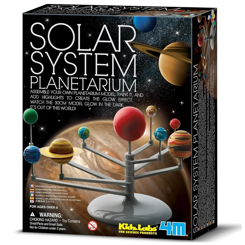 4M - PLANETARIO DEL SISTEMA SOLAR 4M - BRILLA EN LA OSCURIDAD