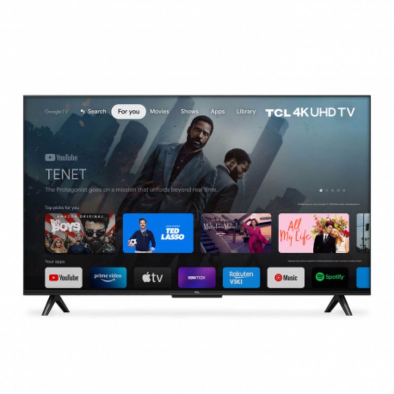 TCL - Televisor TCL 43 Pulgadas 43p635 4k-Uhd Led Smart Google