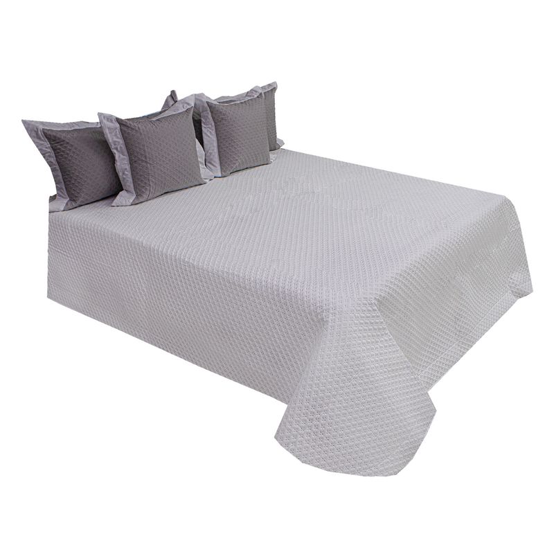 HOMETEX - TENDIDO ASTER FULL QUEEN GRIS