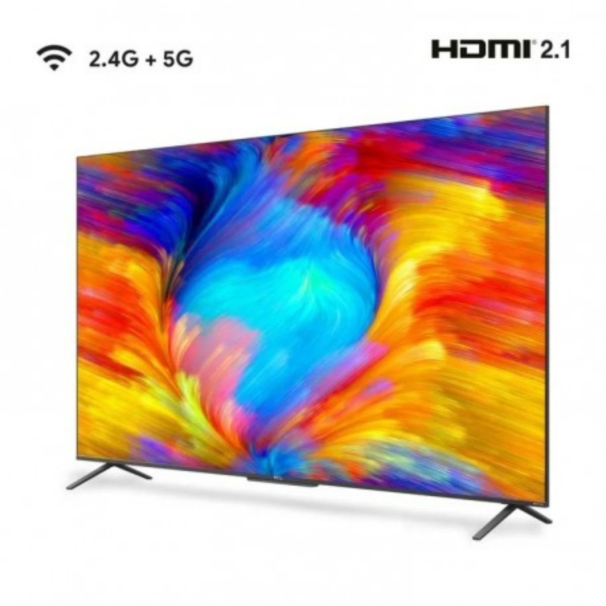TCL - Televisor TCL 58 Pulgadas P635 4KUHD LED Plano Smart Google Tv