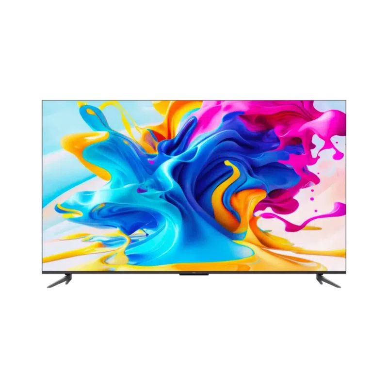 TCL - Televisor TCL 50 Pulgadas 50C645 QLED 4KUHD Plano Smart Google Tv