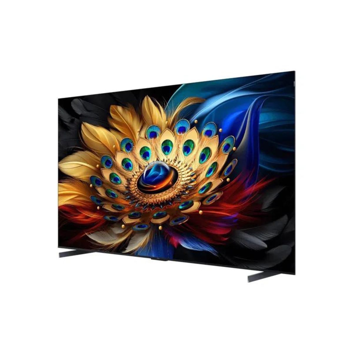 TCL - Televisor TCL 50 Pulgadas C655 4K-UHD QLED Plano Smart Google Tv