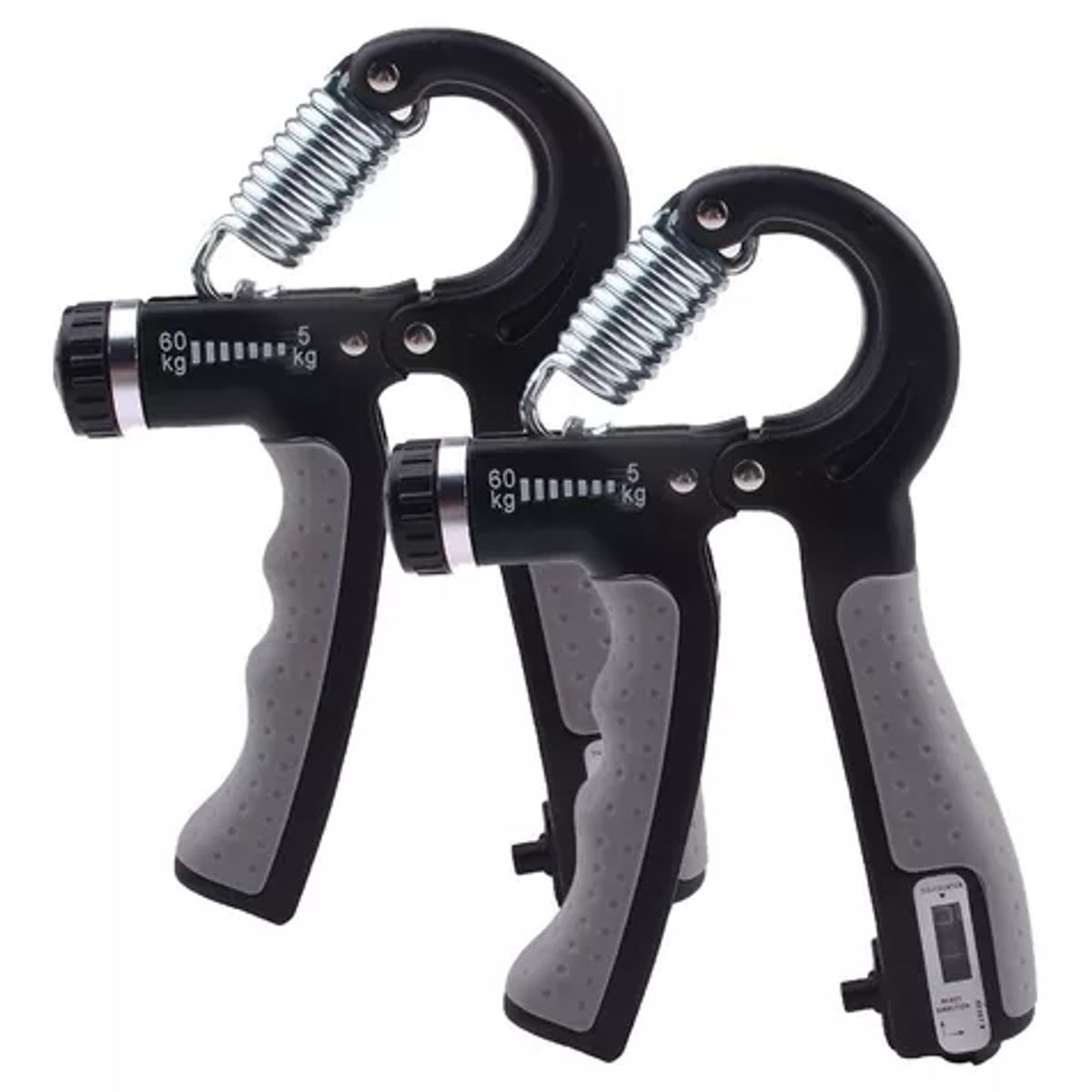 GENERICO - Hand Grip Ejercitador De Mano Antebrazo 60k Con Contador X2