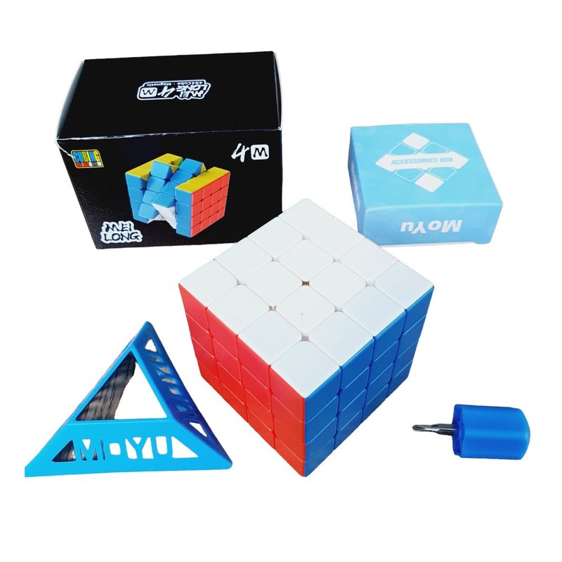 MOYU - Meilong 4m Cubo Rubik Magnetico 4x4 Moyu Cubing Classroom