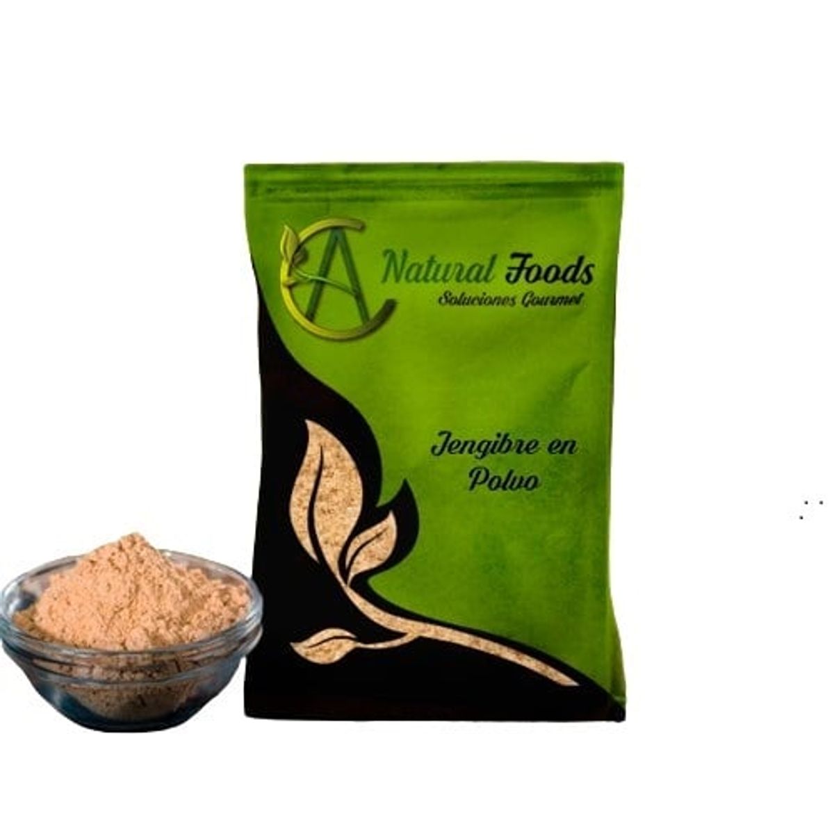 NATURAL FOODS - Jengibre en Polvo x 250 Grs  Natural Foods