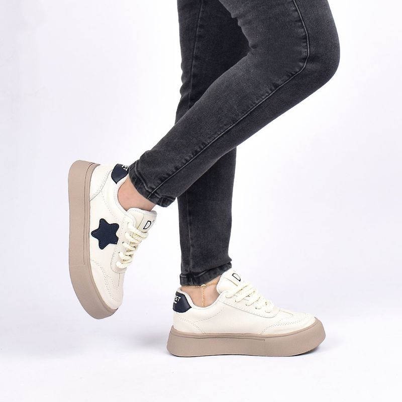 GENERICO - Tenis casual urbano star para mujer