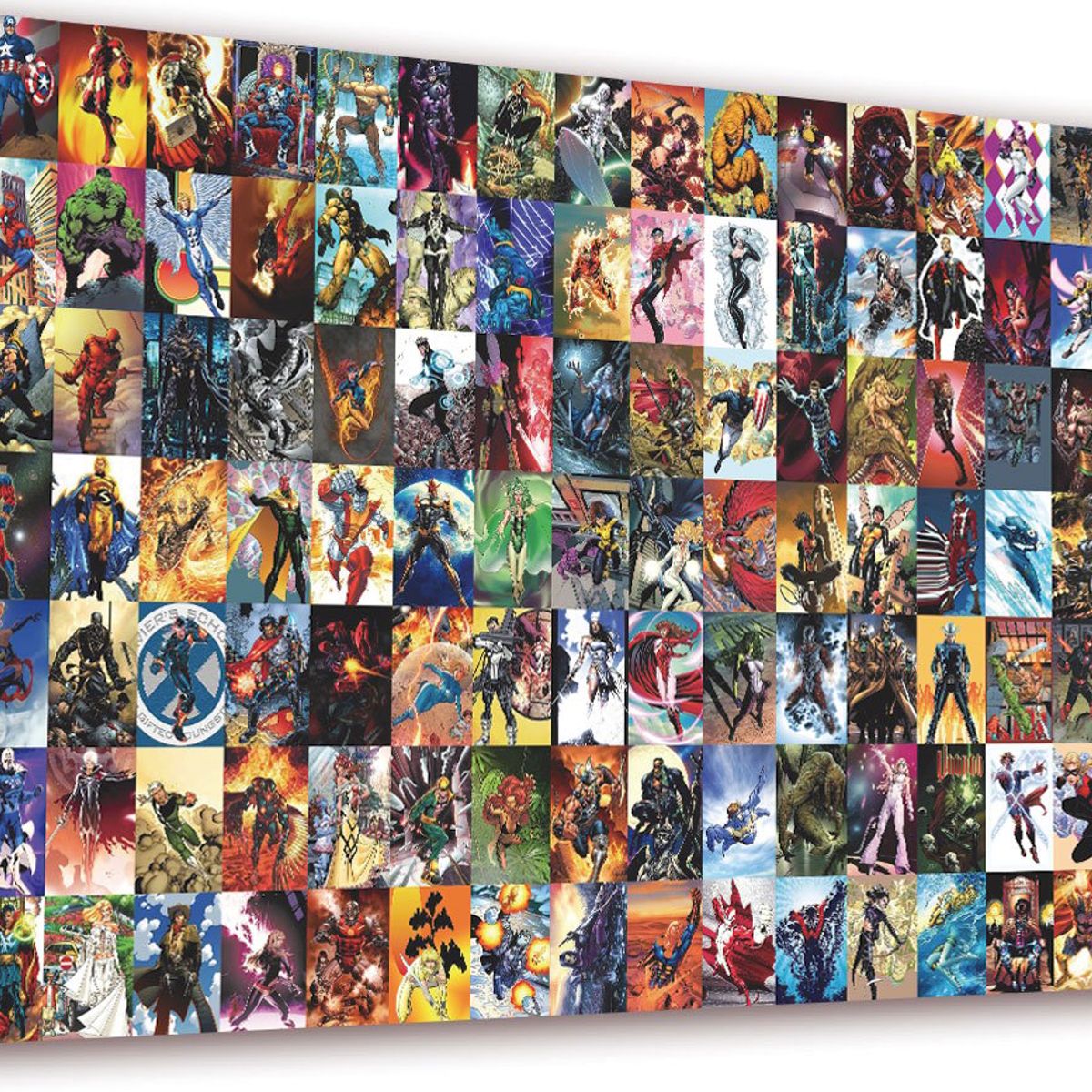 ART INDUSTRY - Cuadro 50x30cms Decorativo Marvel Personajes