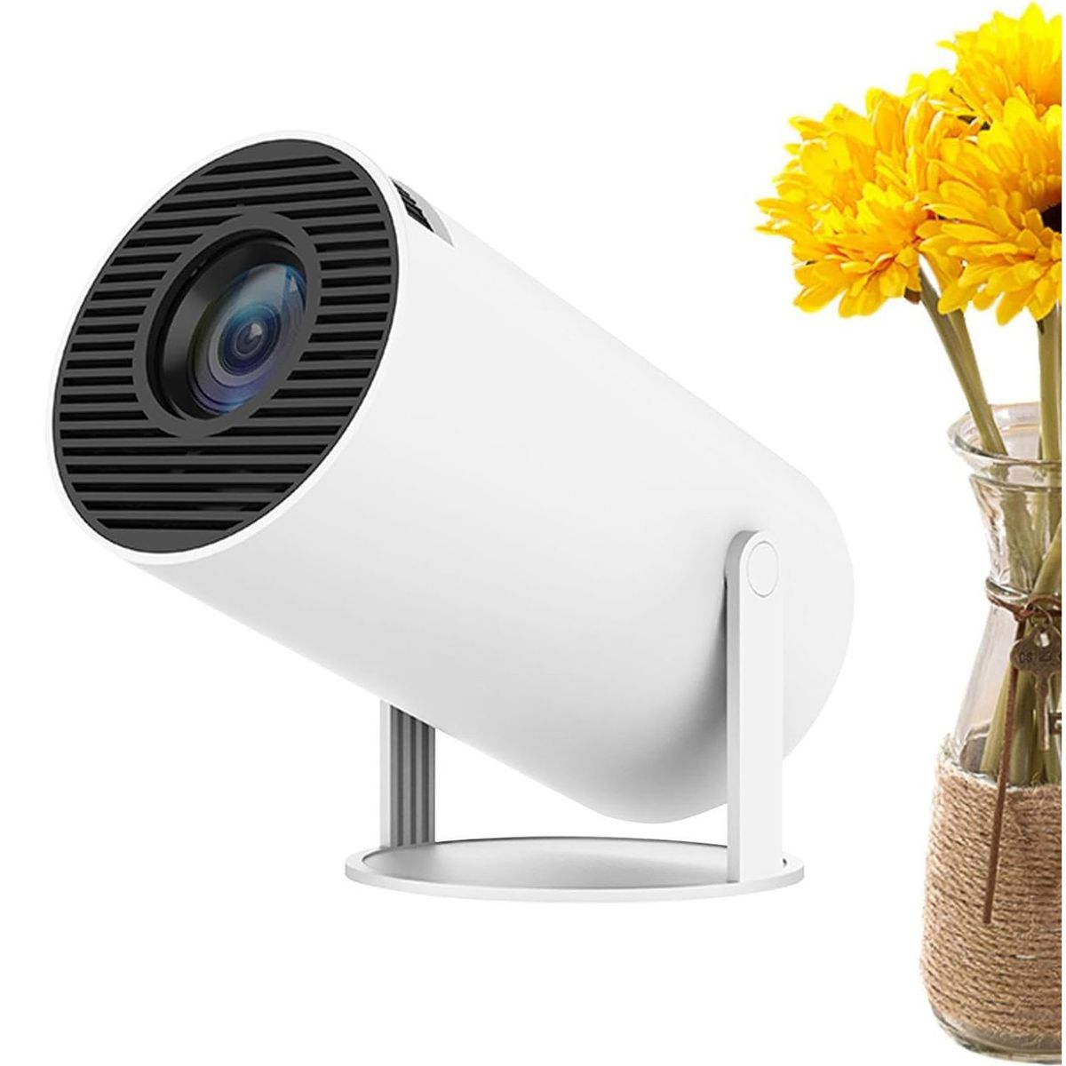 ONE PIXEL - Mini Proyector Wifi Forma Cilíndrica Con Soporte HY300