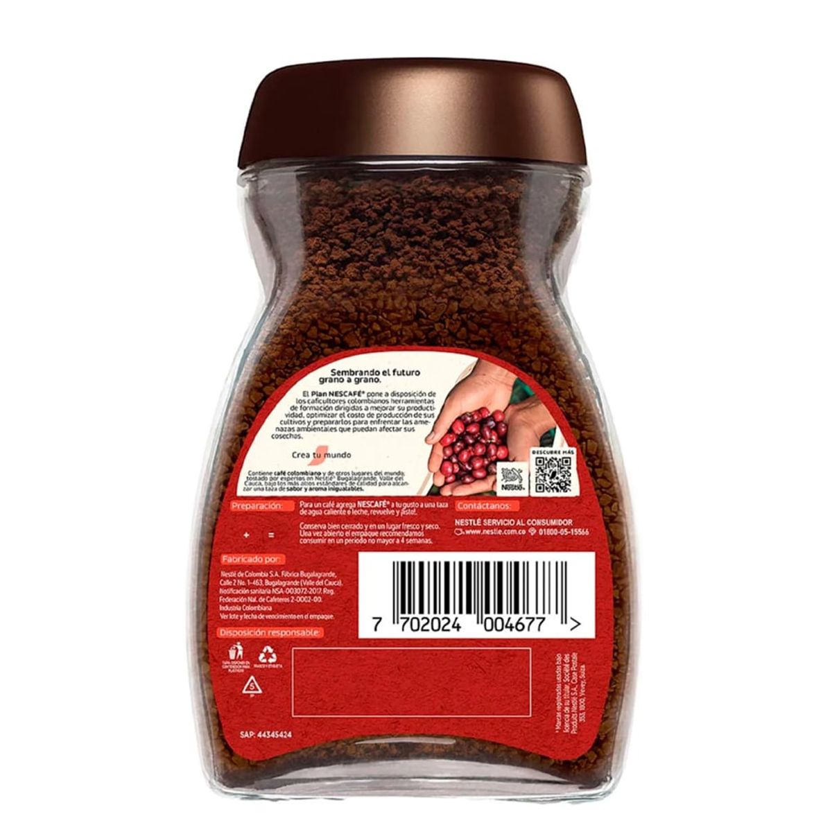 NESCAFE - Café Nescafé Tradición Instantáneo x 50g