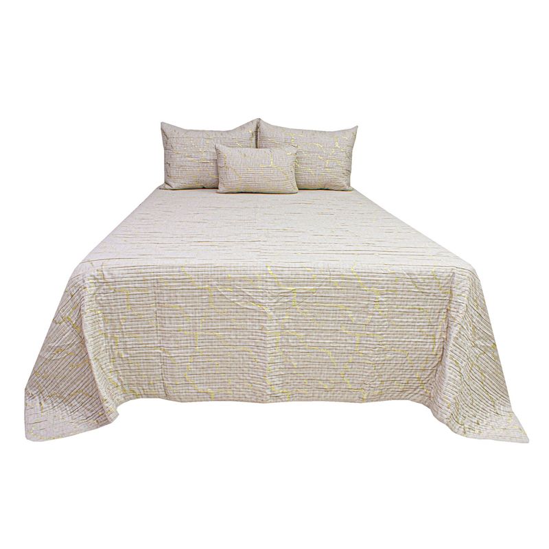 HOMETEX - TENDIDO ISSA FULLQUEN TAUPE