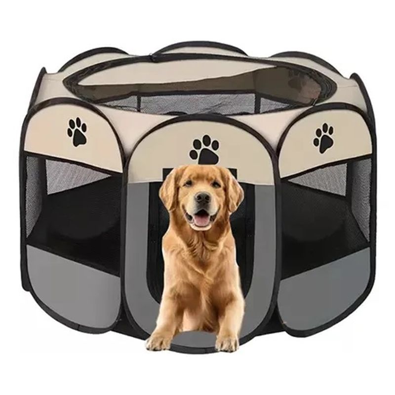 GENERICO - Corral Plegable Para Perro Gato Casa Jaula Tienda Plegable