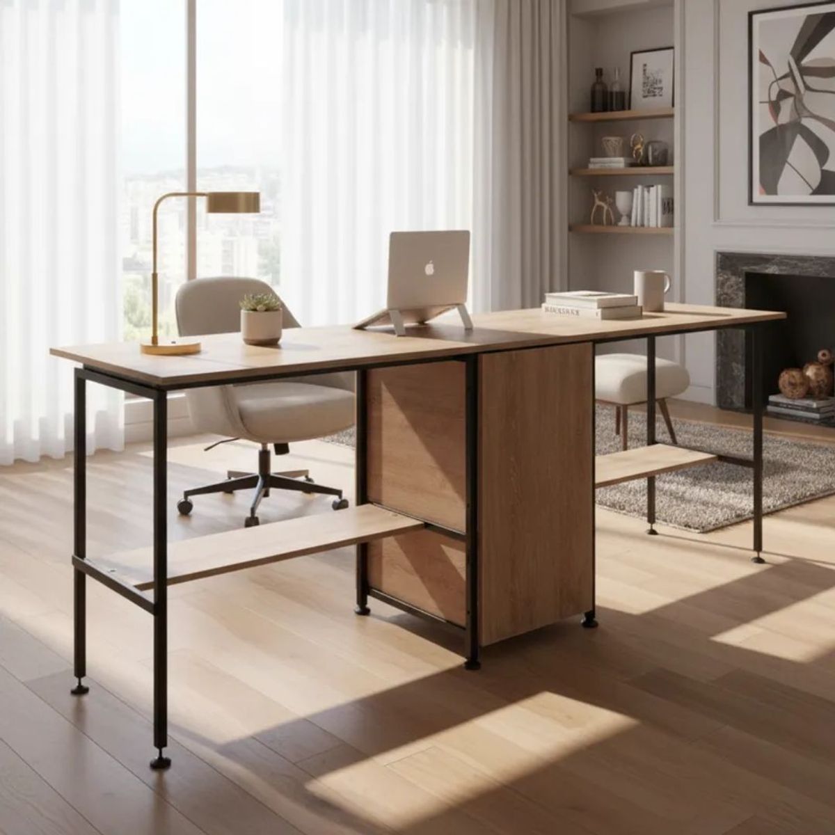 GENERICO - Escritorio Doble Plegable Gemini