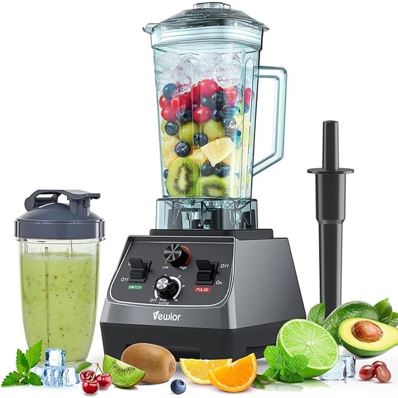 GENERICO - Licuadora Profesional Batidos Vewior 2200w Vaso Tritán 68oz
