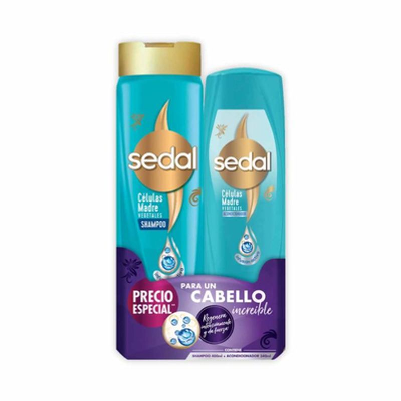 SEDAL - Kit Sedal Celulas Madre Champu y acondicionador