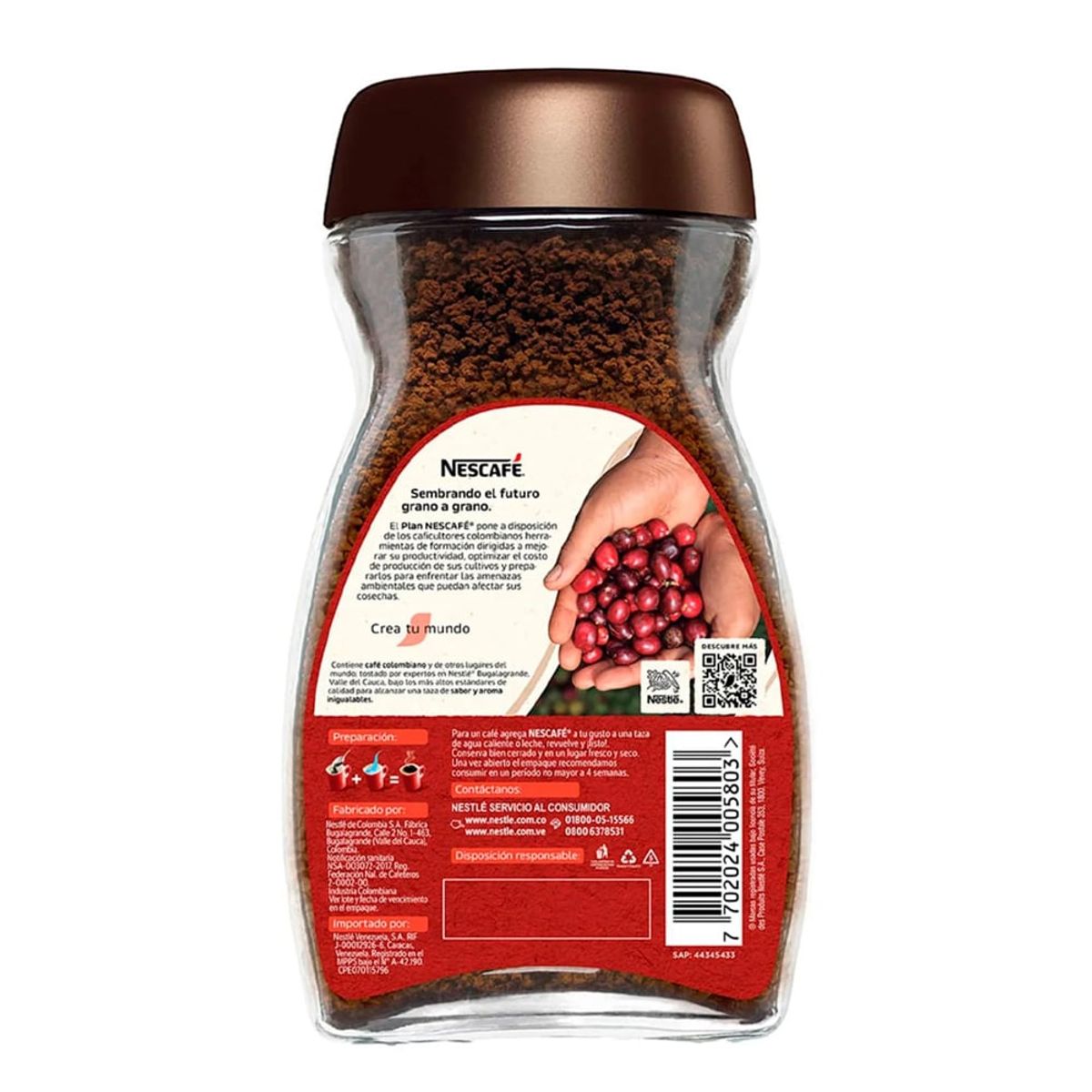 NESCAFE - Café Nescafé Tradición Instantáneo x 170g