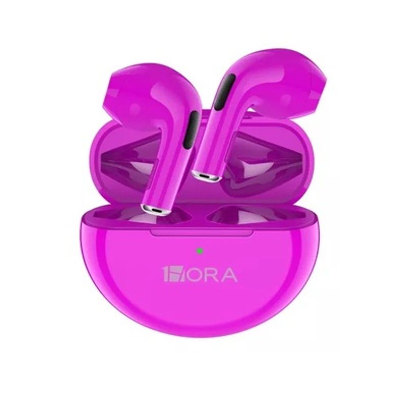 1 HORA - Audífonos In-ear Inalámbricos 1hora Aut119 Color Fucsia