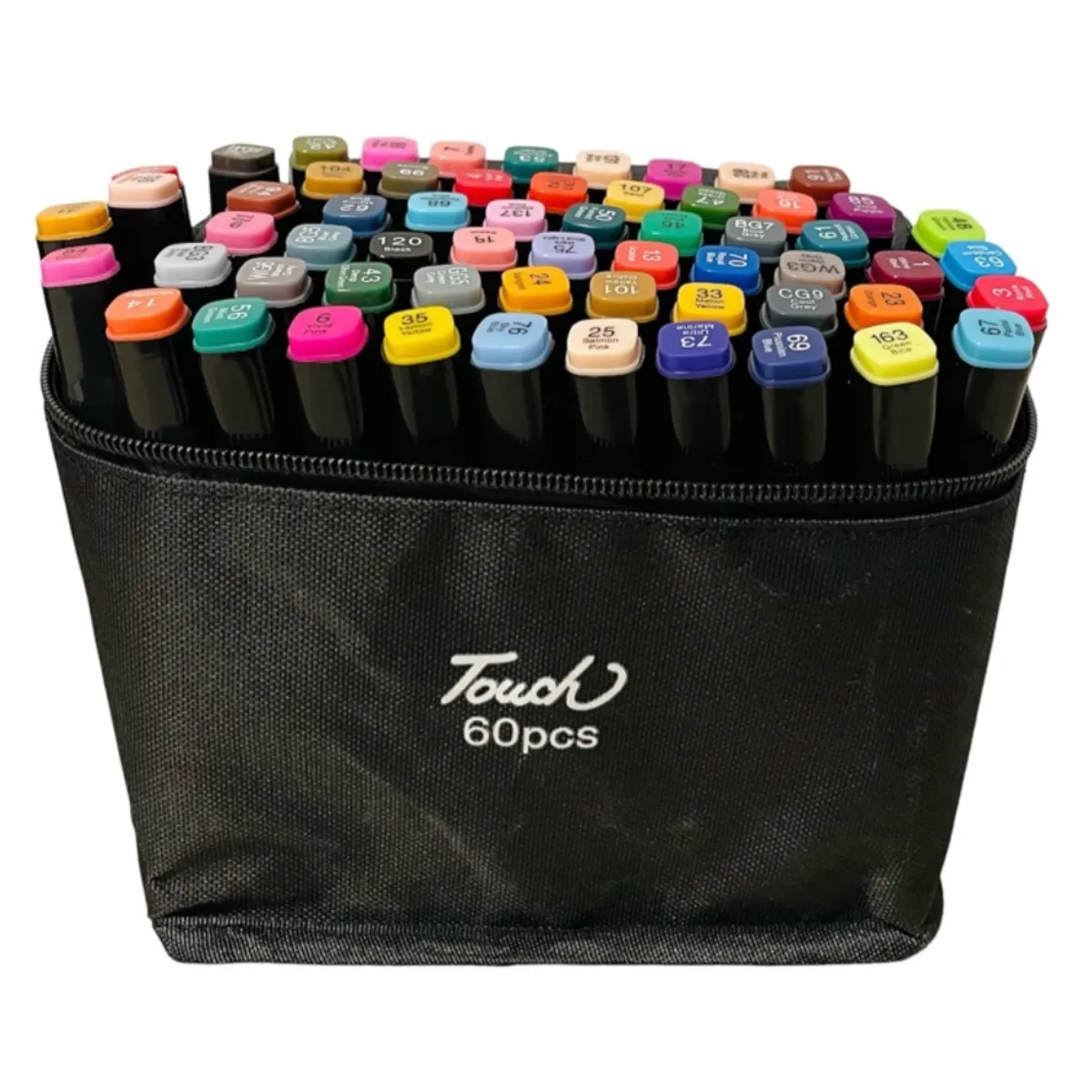 ONE PIXEL - Kit De Marcadores De 60 Pcs Rotuladores Doble Punta