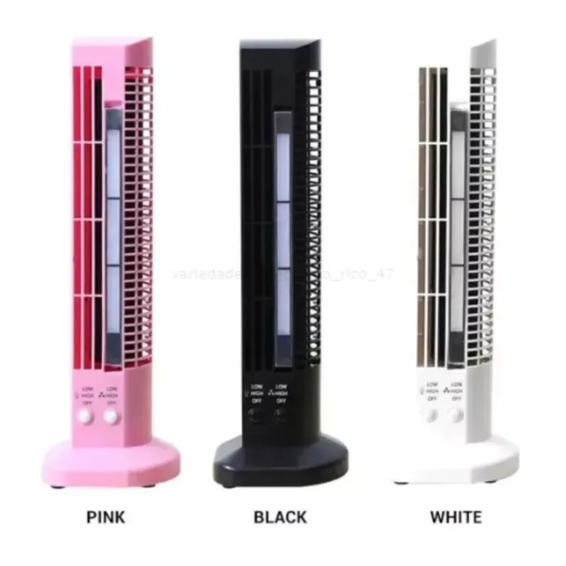 AFM - Mini Ventilador Vertical Enfriador Aire Silencioso Personal
