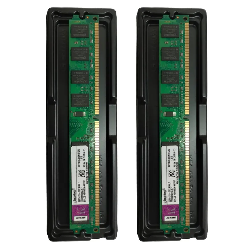Kit Memoria Ram Kingston Ddr2 800mhz 4gb 2x2gb Para Pc KINGSTON