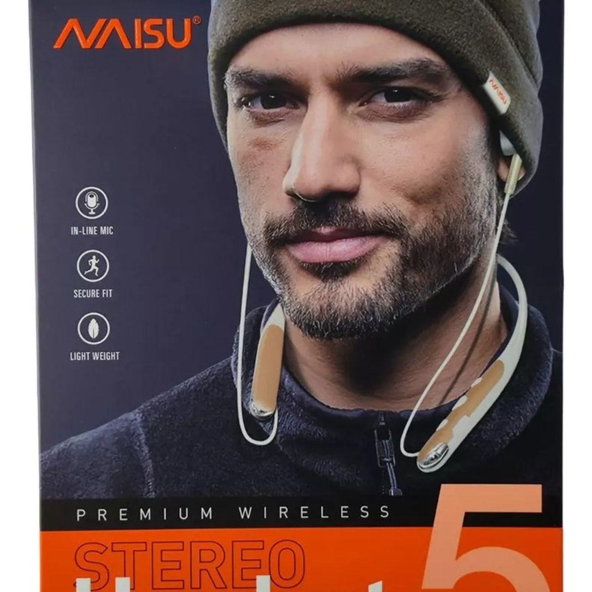 AMPED WIRELESS - Diadema Cuello Audifono Deportivo Profesional Microfono