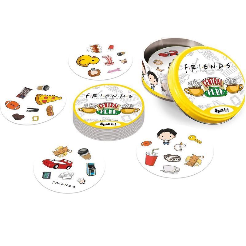 ASMODEE - Juego De Mesa Spot It Friends Amigos Cafeteria Diversion
