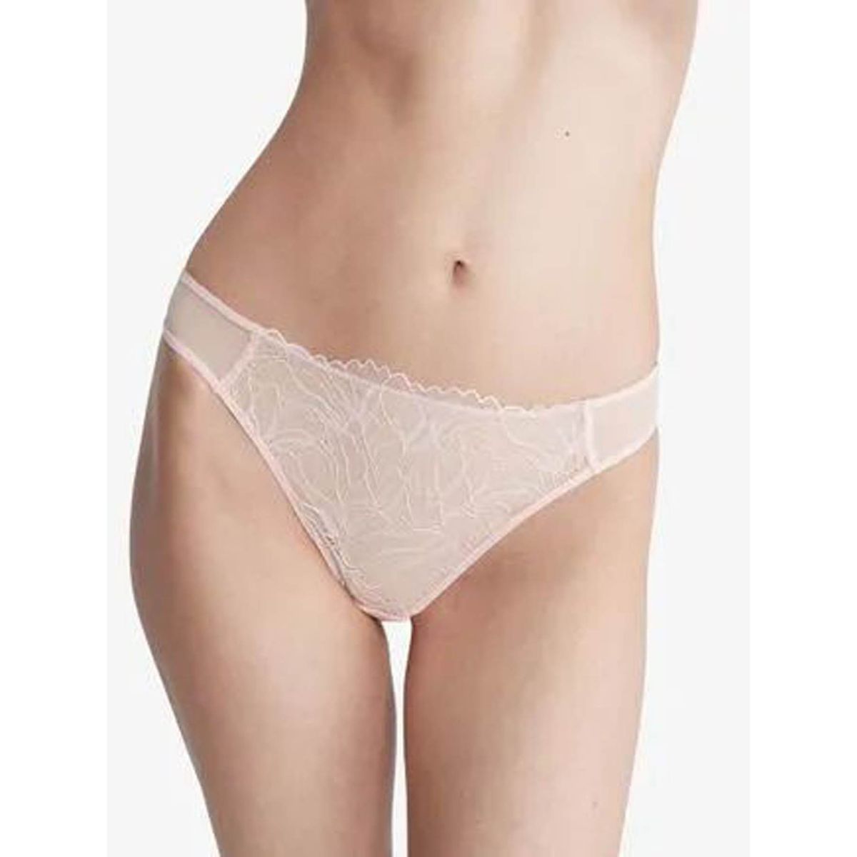 CALVIN KLEIN - Tanga Con Encaje Calvin Klein