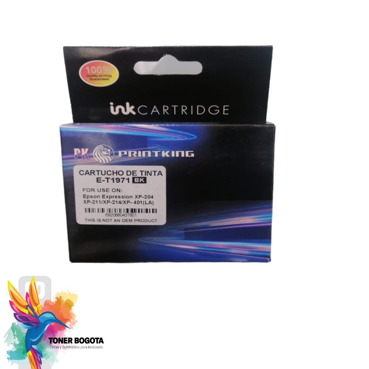 PREMIUM - Cartucho 195 genéricos para impresora EPS XP-204, XP201-XP-211, XP-214,  Kit x 4 COLORES