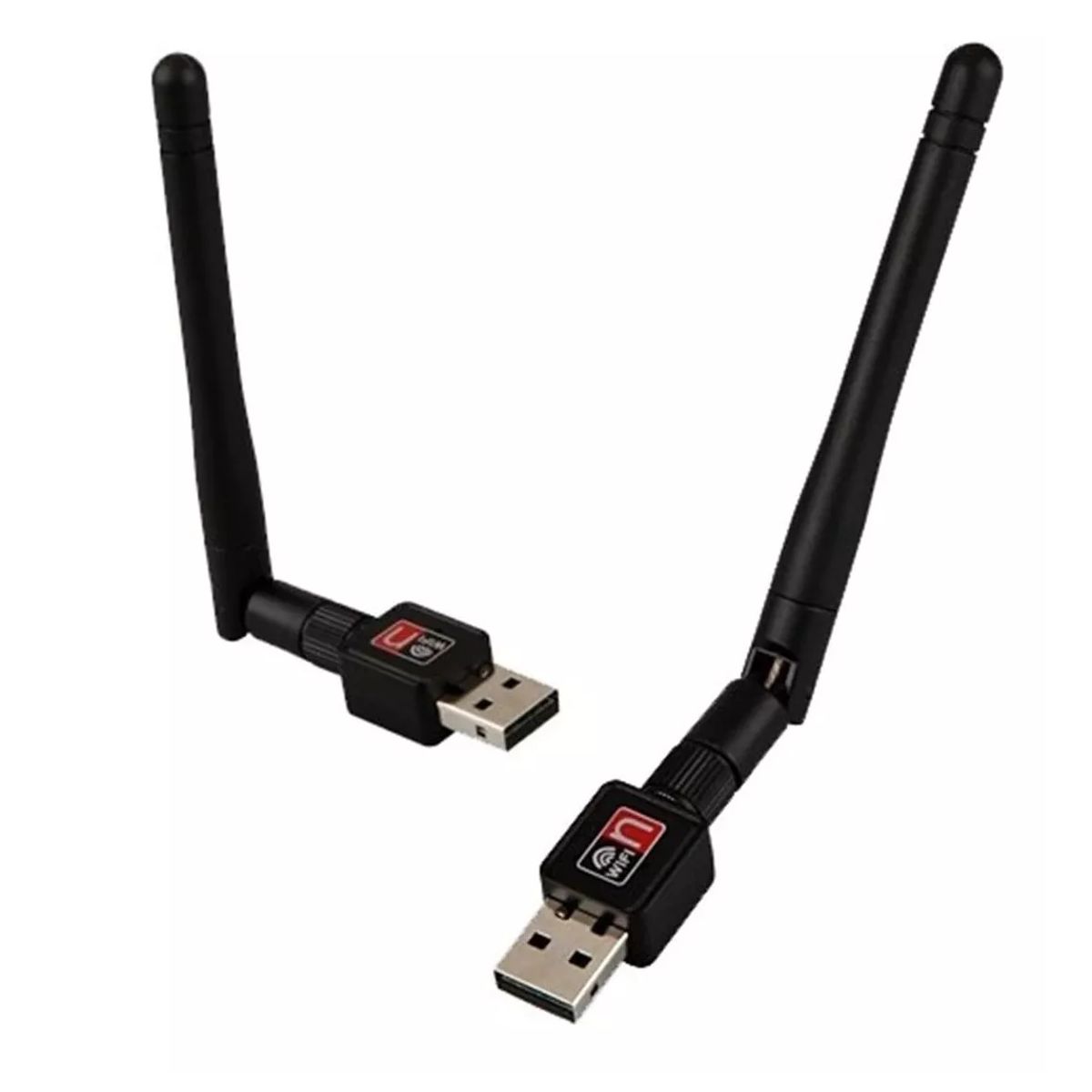 GENERICO - Adaptador Receptor Wifi Usb Inalambrico 150 Mbps Con Antena