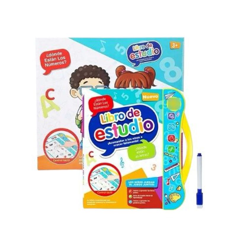 GENERICO - Mi Primer Libro Aprendizaje Juguete Niños Sonido Interactivo