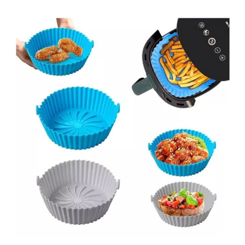 AFM - Canastilla Silicon Olla Freidora Air Fryer Reutilizab X1 Und