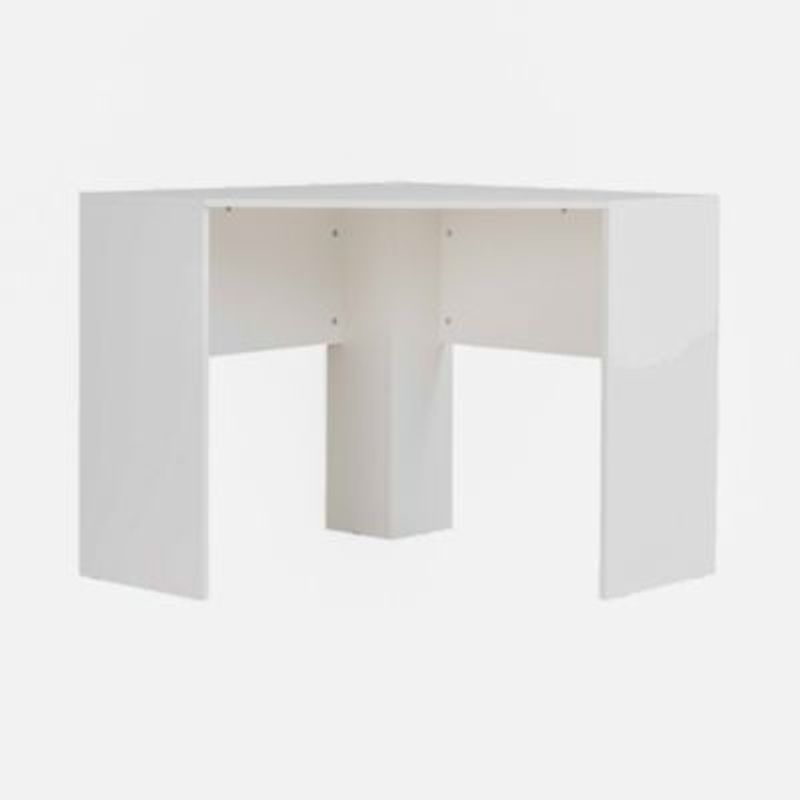 MUEBLES FIOTTI - Escritorio en L Blanco