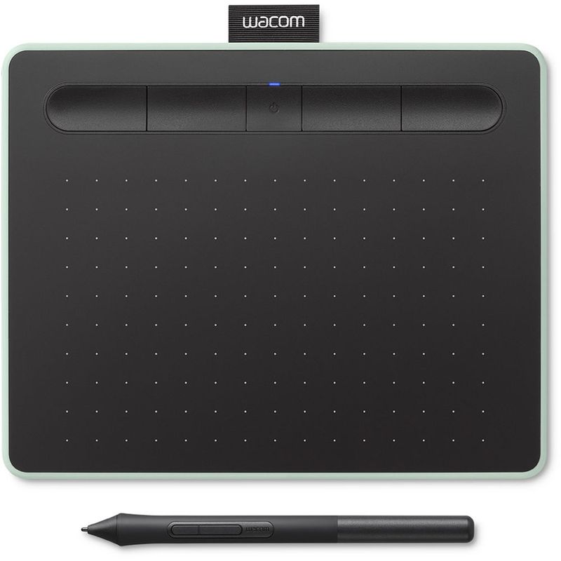 WACOM - Tabla Digitalizadora Wacom Intuos S Bluetooth CTL4100WL Verde Pistacho