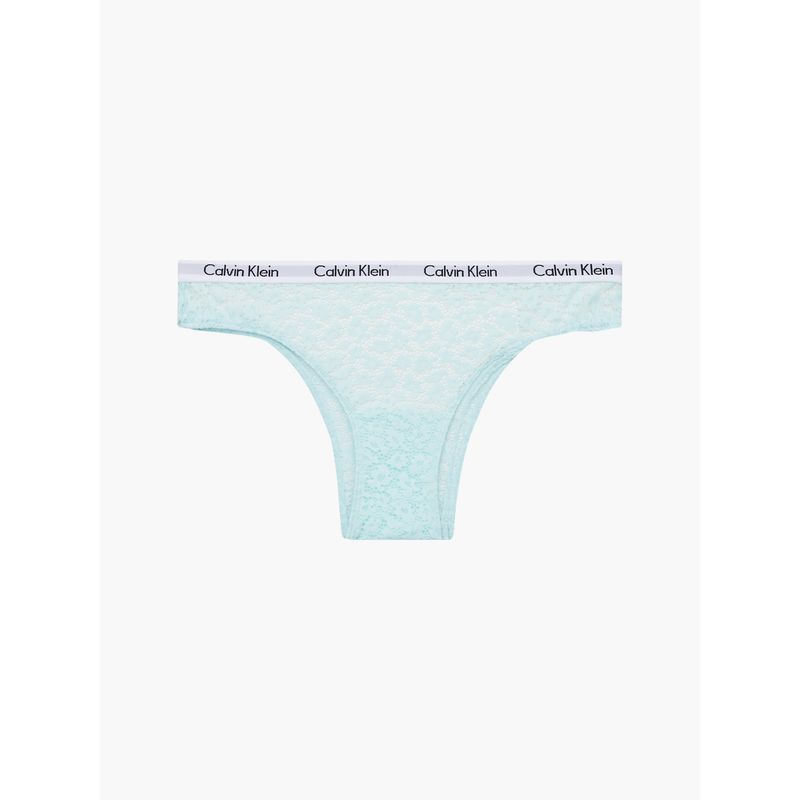 CALVIN KLEIN - Pantie Verde Tipo Brasilera - carousel lace Calvin Klein