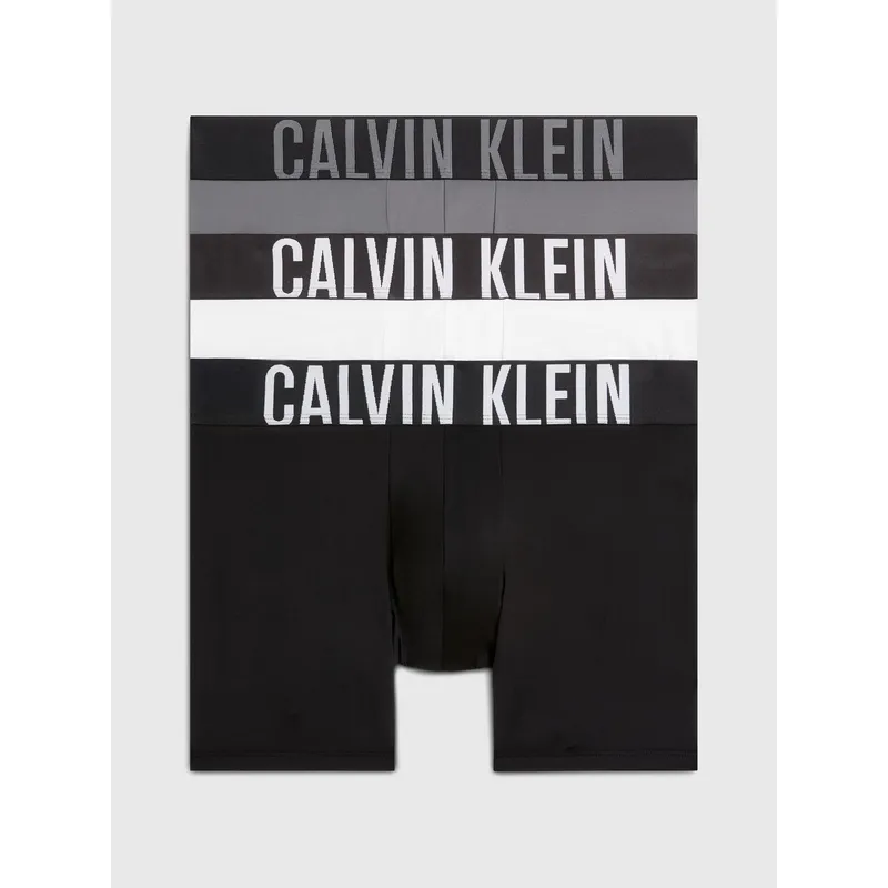 CALVIN KLEIN - Pack negro de 3 bóxers largos - Intense Power Calvin Klein