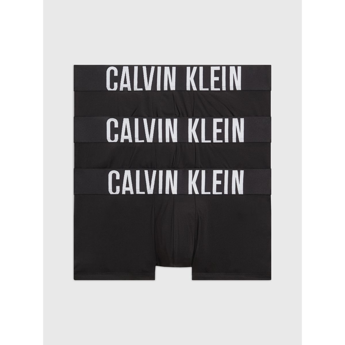 CALVIN KLEIN - 3 Pack De Boxer Negros Low Rise Trunk Calvin Klein