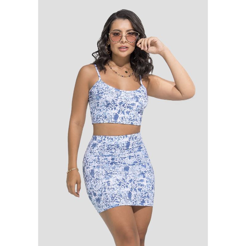 MARKETING PERSONAL - Conjunto Exterior Estampado Mp 875