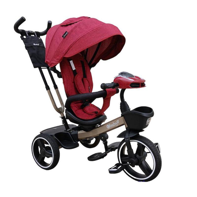 EBABY - Triciclo Paseador Ebaby Musical Luces Usb Bluetooth 365