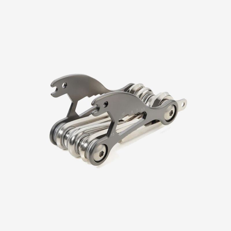 TROIKA - Multiherramienta Para Bicicleta Portátil Plateado