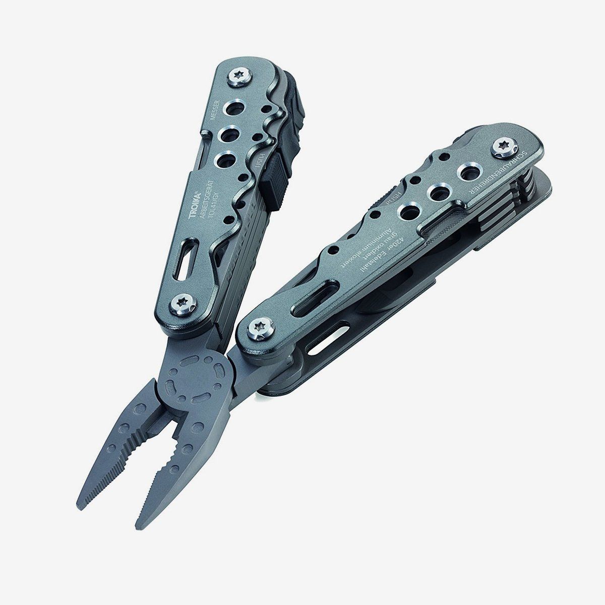 TROIKA - Multiherramienta En Acero 10 Funciones Multicolor