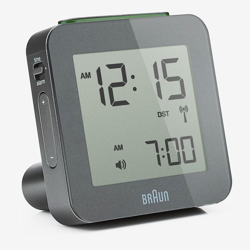 BRAUN - Relojes Despertadores Digitales Gris